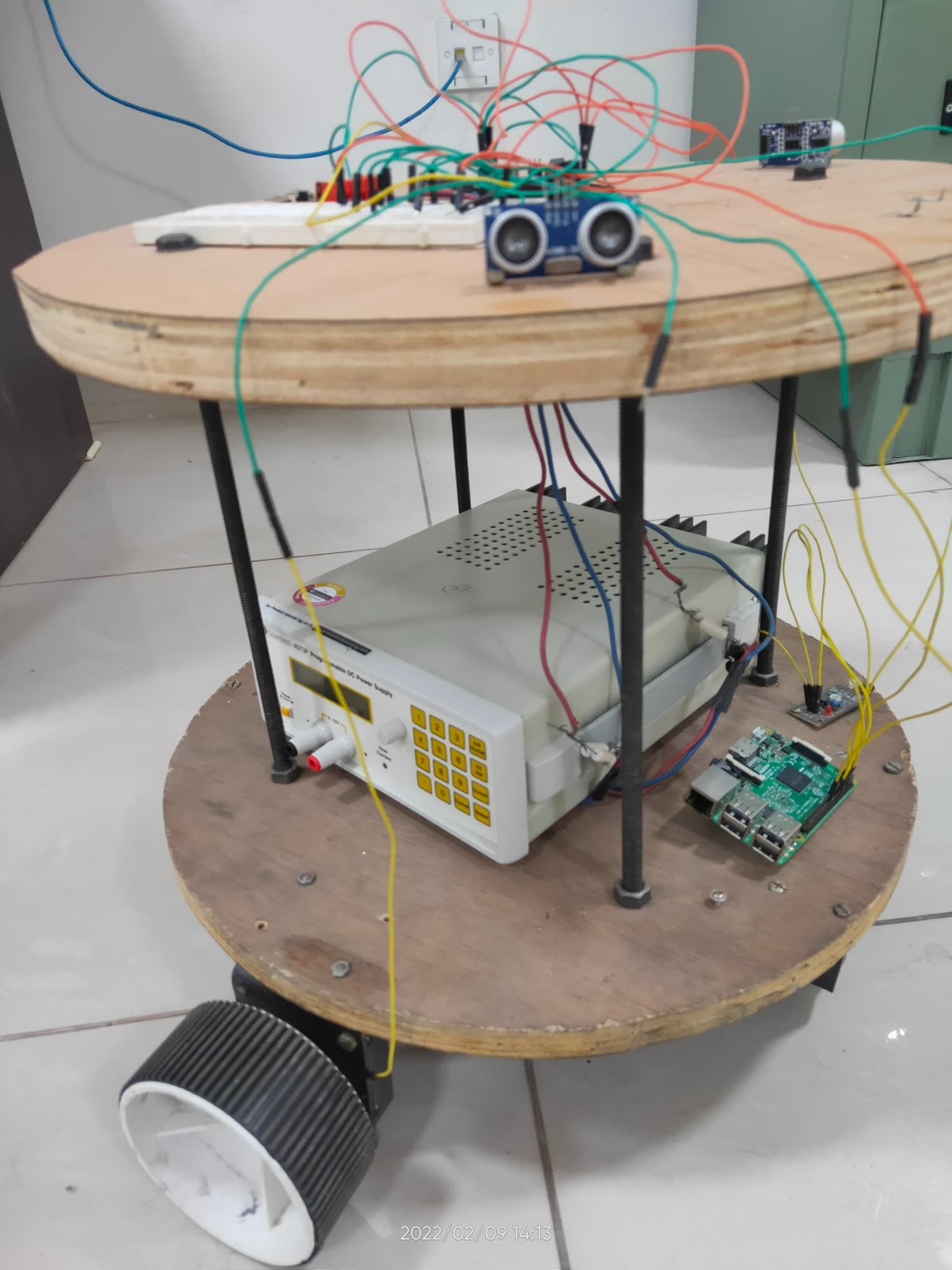 Robot in action